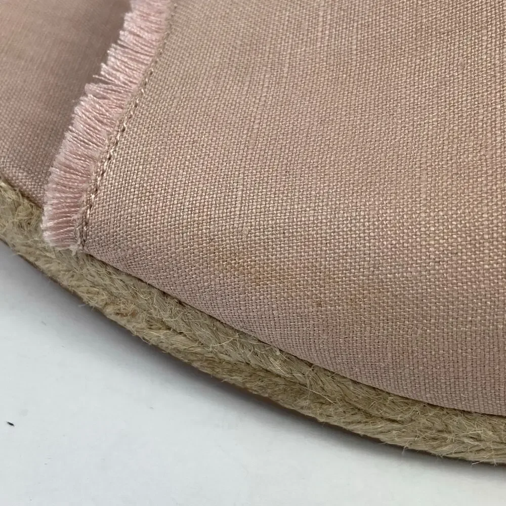 Lauren Ralph Lauren Carlynda Linen Wedge Size 9.5B